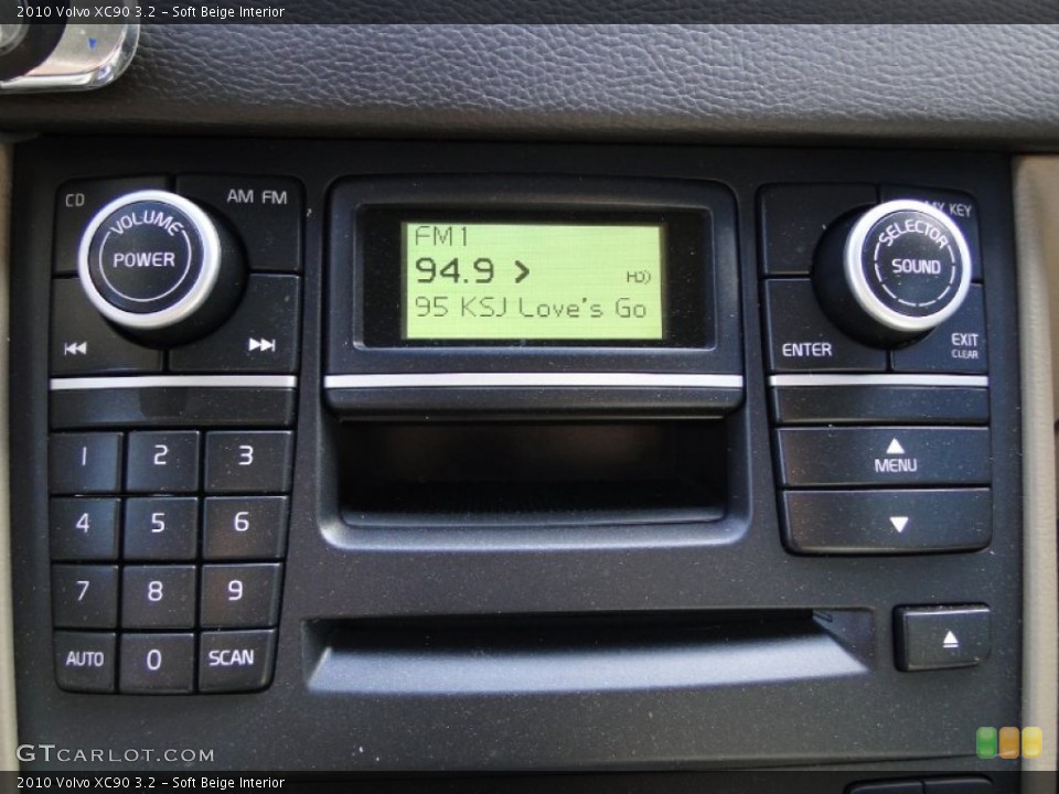 Soft Beige Interior Audio System for the 2010 Volvo XC90 3.2 #56999529