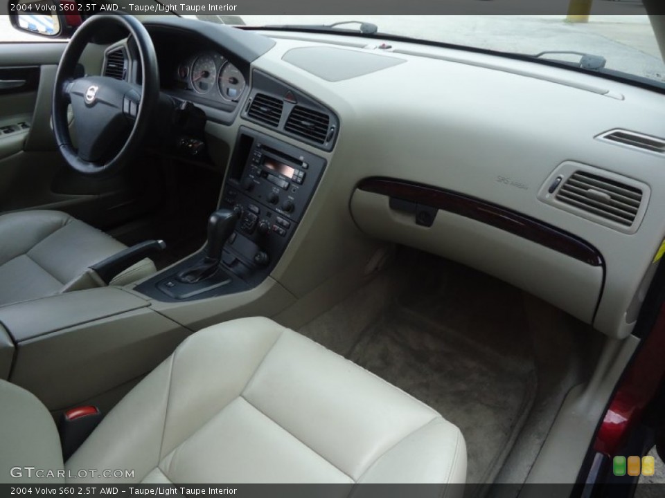 Taupe/Light Taupe Interior Dashboard for the 2004 Volvo S60 2.5T AWD #56999802