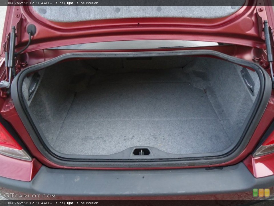 Taupe/Light Taupe Interior Trunk for the 2004 Volvo S60 2.5T AWD #56999877