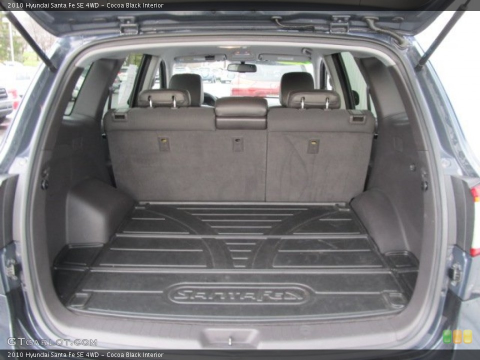 Cocoa Black Interior Trunk for the 2010 Hyundai Santa Fe SE 4WD #57002609