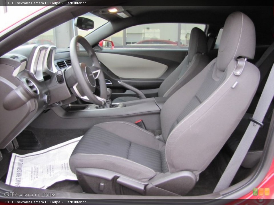 Black Interior Photo for the 2011 Chevrolet Camaro LS Coupe #57002663
