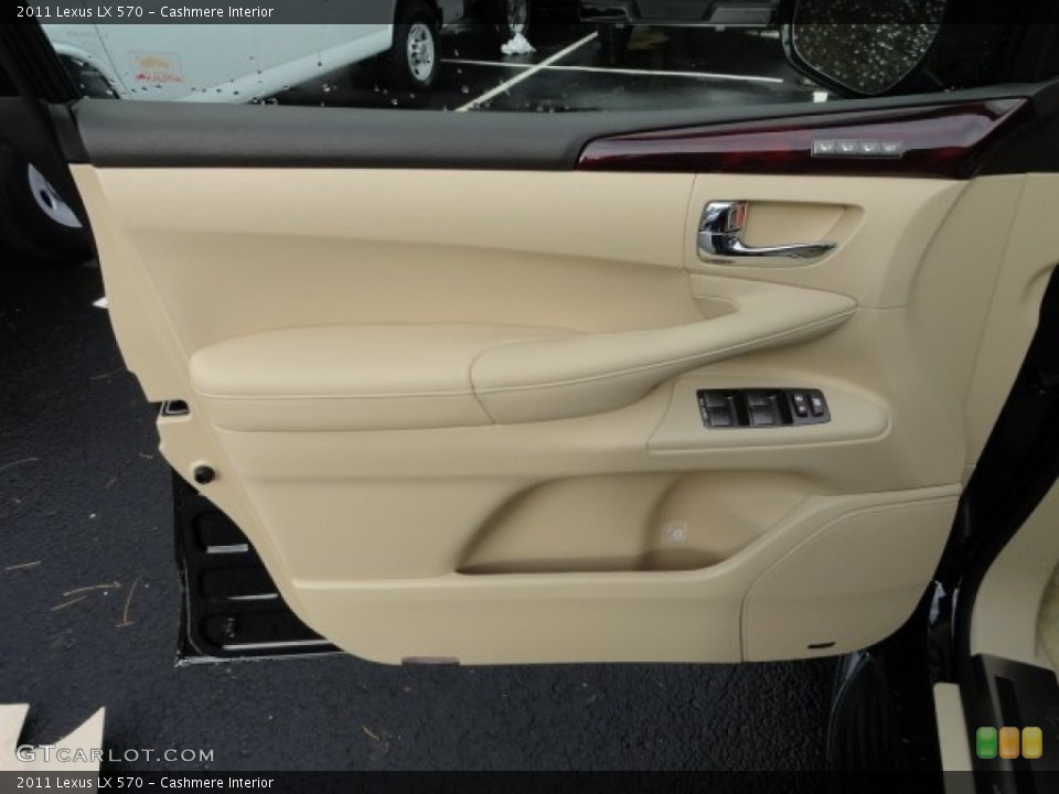 Cashmere Interior Door Panel for the 2011 Lexus LX 570 #57002669
