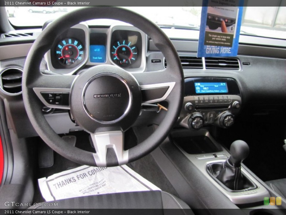 Black Interior Dashboard for the 2011 Chevrolet Camaro LS Coupe #57002687
