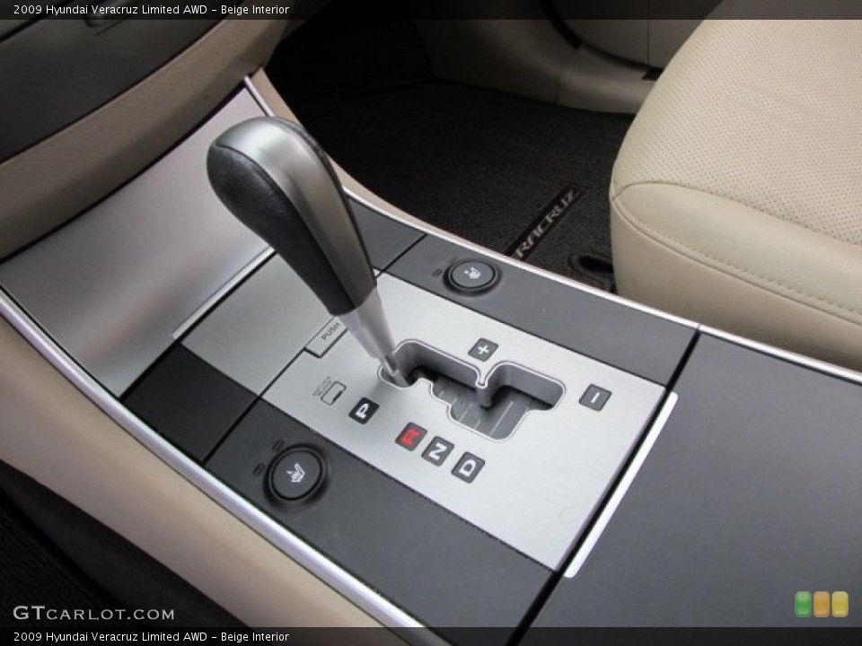 Beige Interior Transmission for the 2009 Hyundai Veracruz Limited AWD #57003299