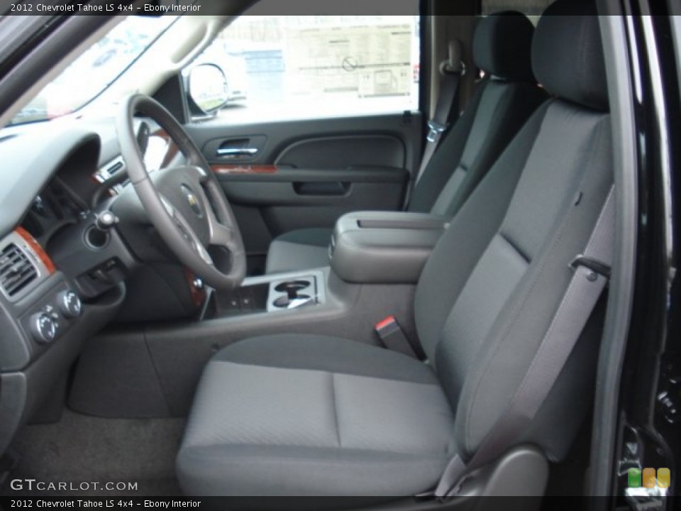 Ebony Interior Photo for the 2012 Chevrolet Tahoe LS 4x4 #57003929