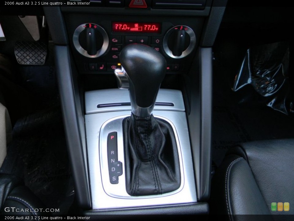 Black Interior Transmission for the 2006 Audi A3 3.2 S Line quattro #57005279