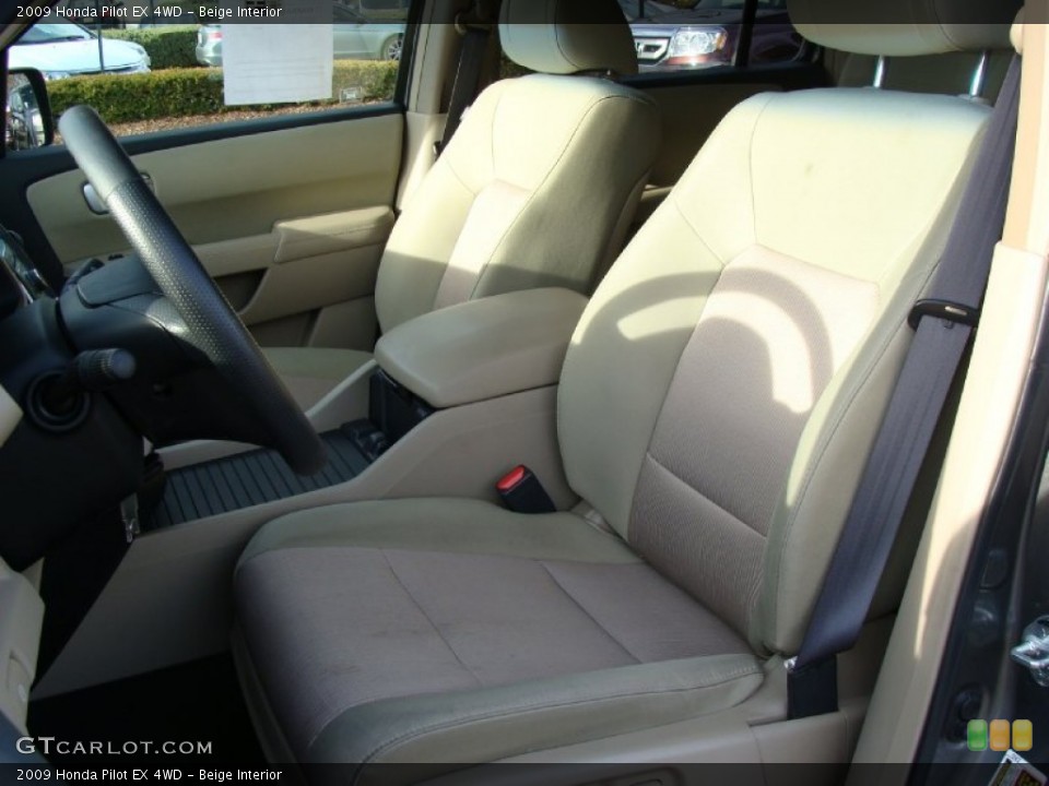 Beige Interior Photo for the 2009 Honda Pilot EX 4WD #57008495