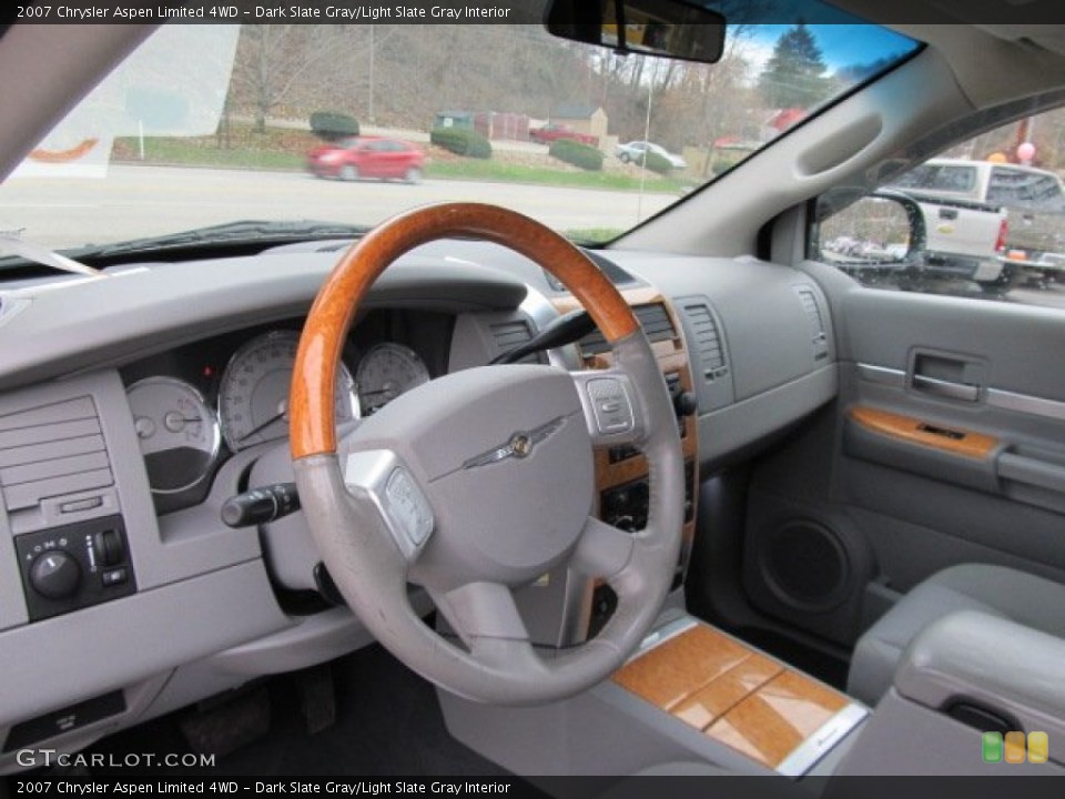 Dark Slate Gray/Light Slate Gray Interior Dashboard for the 2007 Chrysler Aspen Limited 4WD #57008711