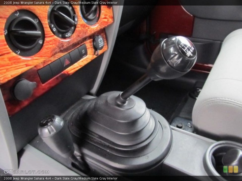 Dark Slate Gray/Medium Slate Gray Interior Transmission for the 2008 Jeep Wrangler Sahara 4x4 #57008864