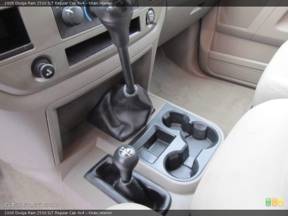 Khaki Interior Transmission for the 2006 Dodge Ram 2500 SLT Regular Cab 4x4 #57009629