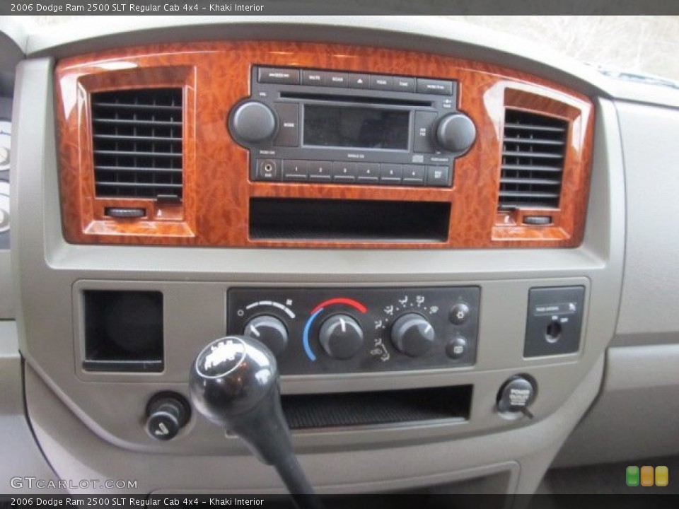 Khaki Interior Controls for the 2006 Dodge Ram 2500 SLT Regular Cab 4x4 #57009638