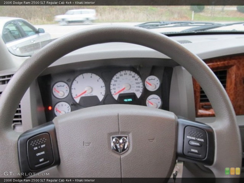 Khaki Interior Steering Wheel for the 2006 Dodge Ram 2500 SLT Regular Cab 4x4 #57009644