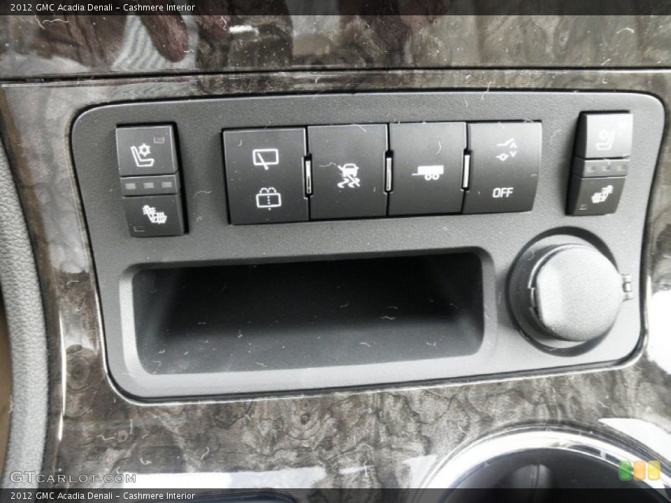 Cashmere Interior Controls for the 2012 GMC Acadia Denali #57010466