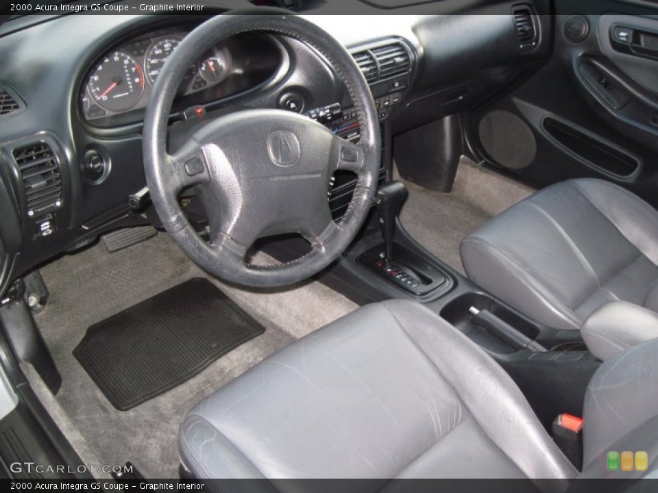 Graphite Interior Prime Interior for the 2000 Acura Integra GS Coupe #57011270