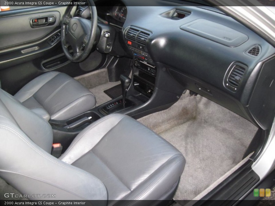 Graphite Interior Dashboard for the 2000 Acura Integra GS Coupe #57011279