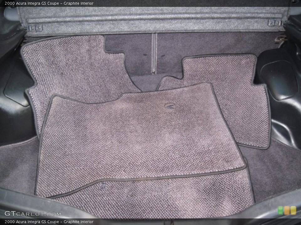 Graphite Interior Trunk for the 2000 Acura Integra GS Coupe #57011351