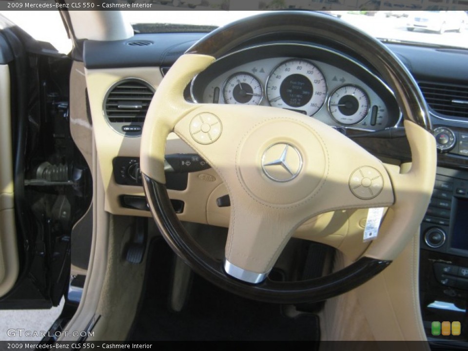 Cashmere Interior Steering Wheel for the 2009 Mercedes-Benz CLS 550 #57012118