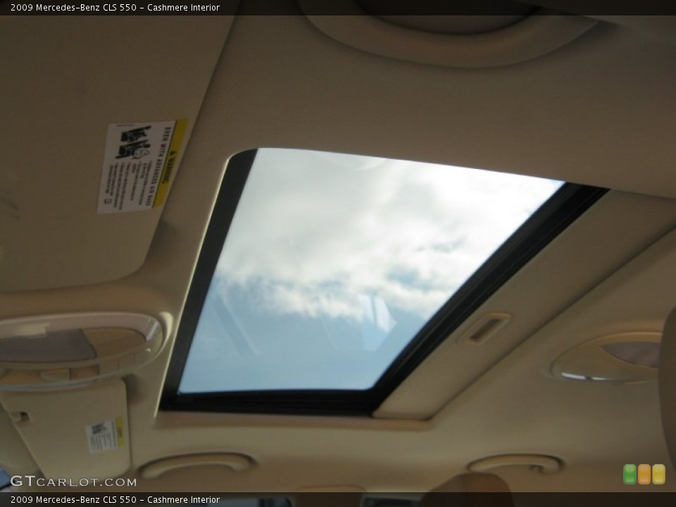 Cashmere Interior Sunroof for the 2009 Mercedes-Benz CLS 550 #57012136