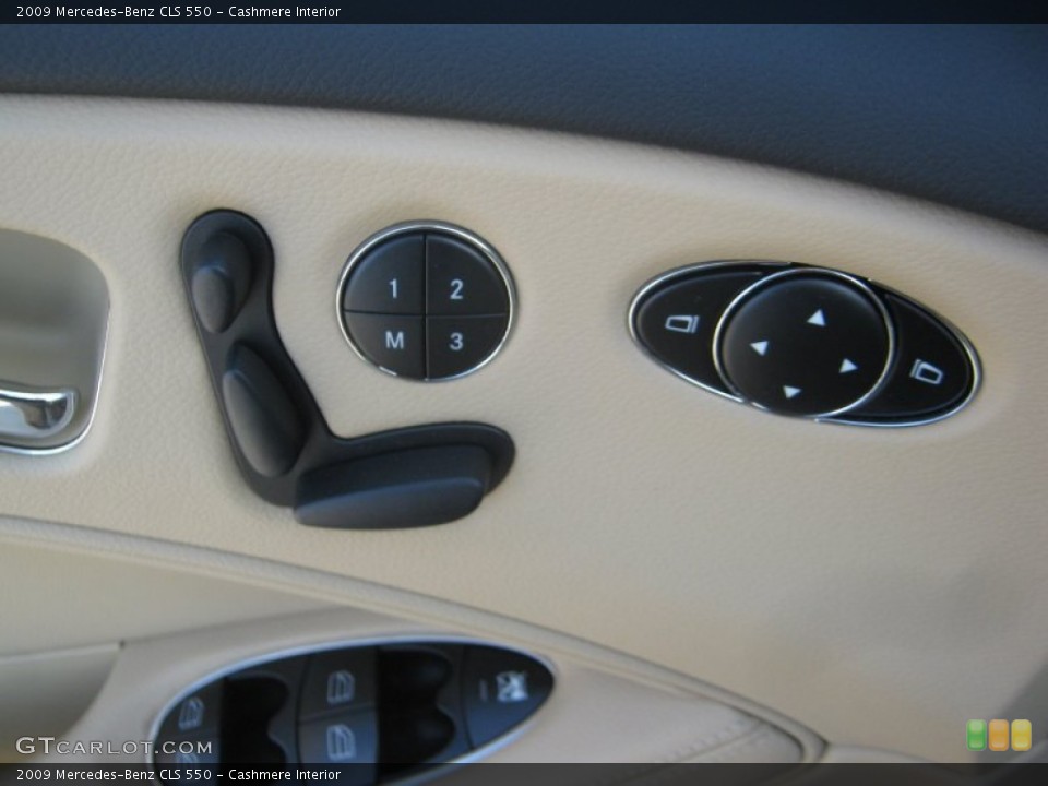 Cashmere Interior Controls for the 2009 Mercedes-Benz CLS 550 #57012173