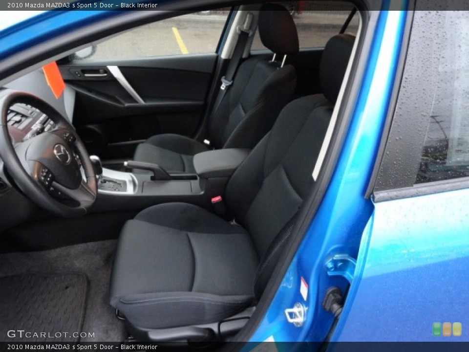 Black Interior Photo for the 2010 Mazda MAZDA3 s Sport 5 Door #57013664