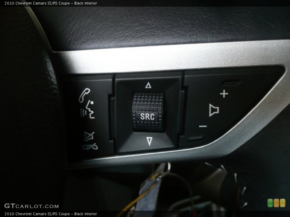 Black Interior Controls for the 2010 Chevrolet Camaro SS/RS Coupe #57014344