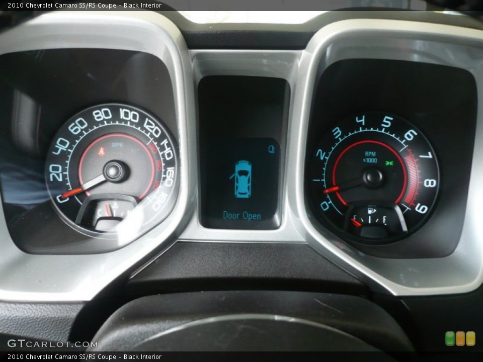 Black Interior Gauges for the 2010 Chevrolet Camaro SS/RS Coupe #57014390
