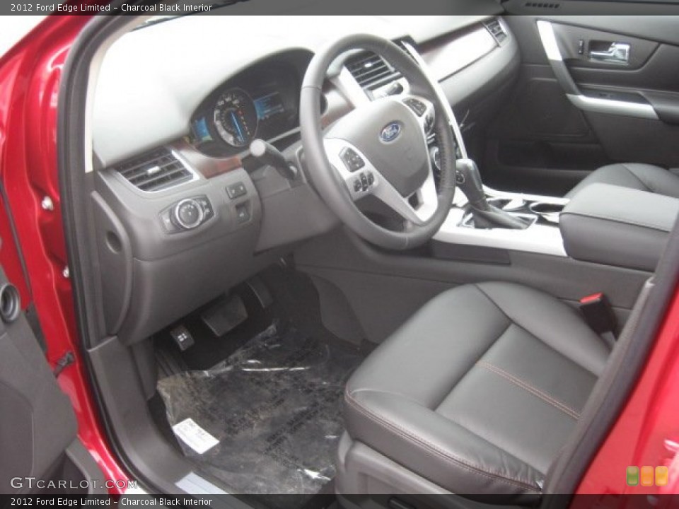 Charcoal Black Interior Photo for the 2012 Ford Edge Limited #57014663