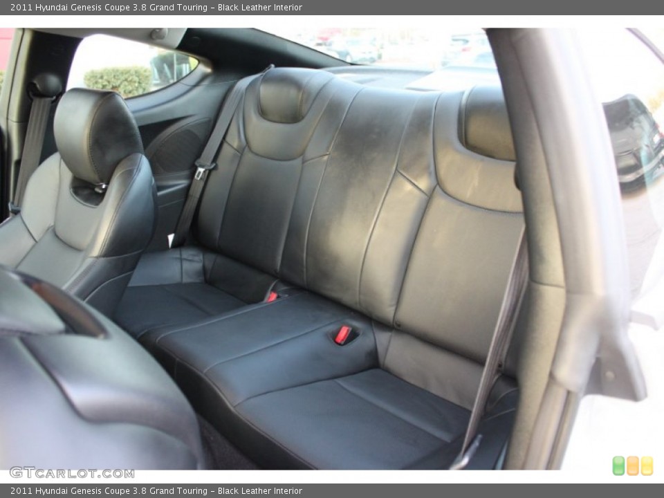 Black Leather Interior Photo for the 2011 Hyundai Genesis Coupe 3.8 Grand Touring #57015698