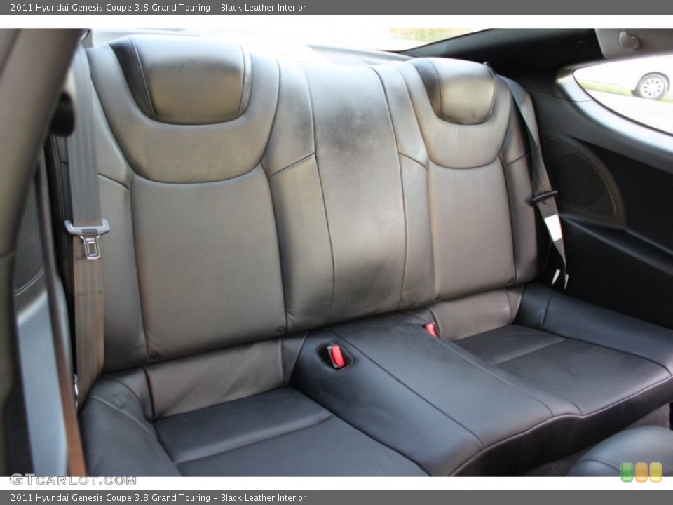 Black Leather Interior Photo for the 2011 Hyundai Genesis Coupe 3.8 Grand Touring #57015734