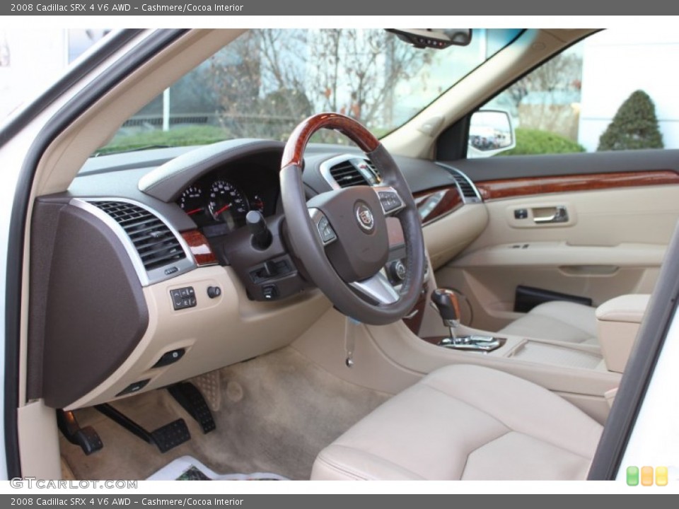 Cashmere/Cocoa Interior Photo for the 2008 Cadillac SRX 4 V6 AWD #57015875