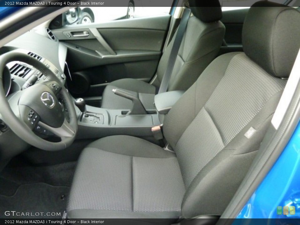 Black Interior Photo for the 2012 Mazda MAZDA3 i Touring 4 Door #57018106