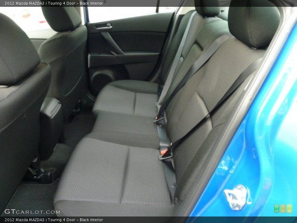 Black Interior Photo for the 2012 Mazda MAZDA3 i Touring 4 Door #57018114