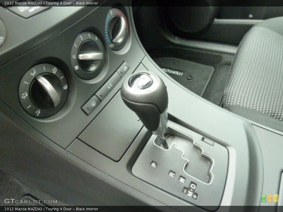 Black Interior Transmission for the 2012 Mazda MAZDA3 i Touring 4 Door #57018185