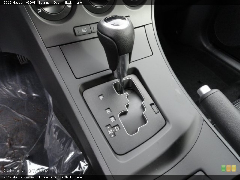 Black Interior Transmission for the 2012 Mazda MAZDA3 i Touring 4 Door #57018353