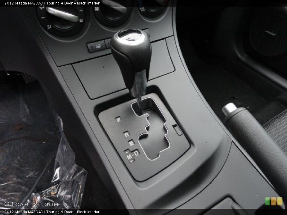 Black Interior Transmission for the 2012 Mazda MAZDA3 i Touring 4 Door #57018541