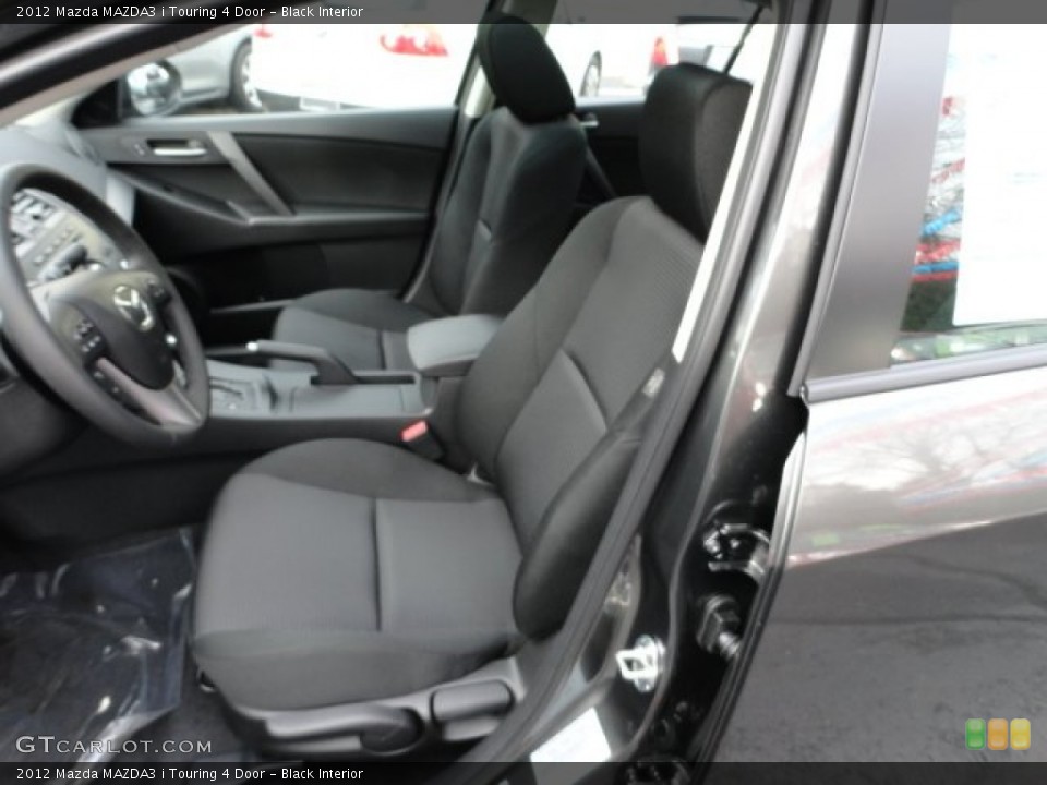 Black Interior Photo for the 2012 Mazda MAZDA3 i Touring 4 Door #57018661