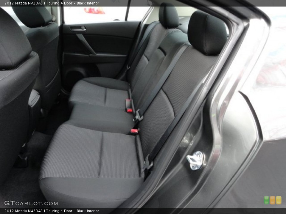 Black Interior Photo for the 2012 Mazda MAZDA3 i Touring 4 Door #57018670