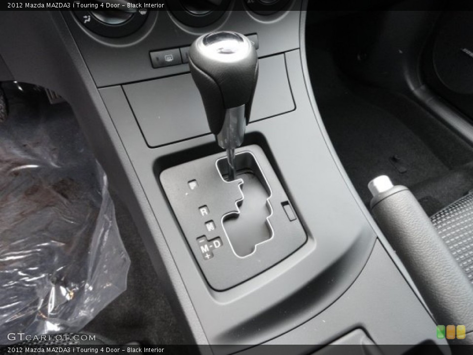 Black Interior Transmission for the 2012 Mazda MAZDA3 i Touring 4 Door #57018728