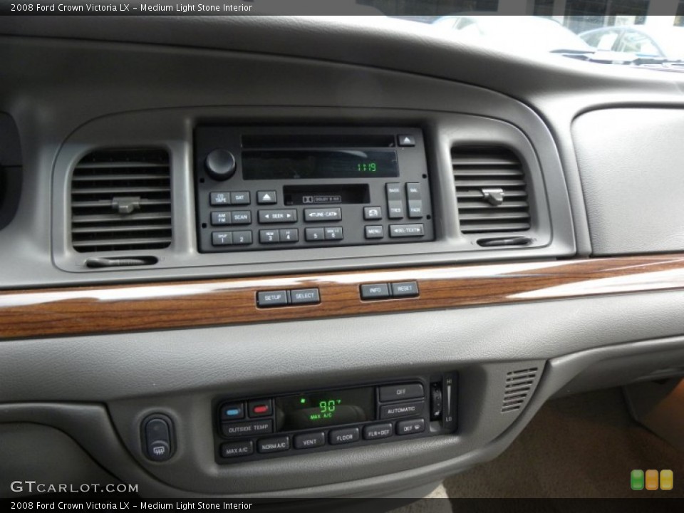 Medium Light Stone Interior Controls for the 2008 Ford Crown Victoria LX #57018944