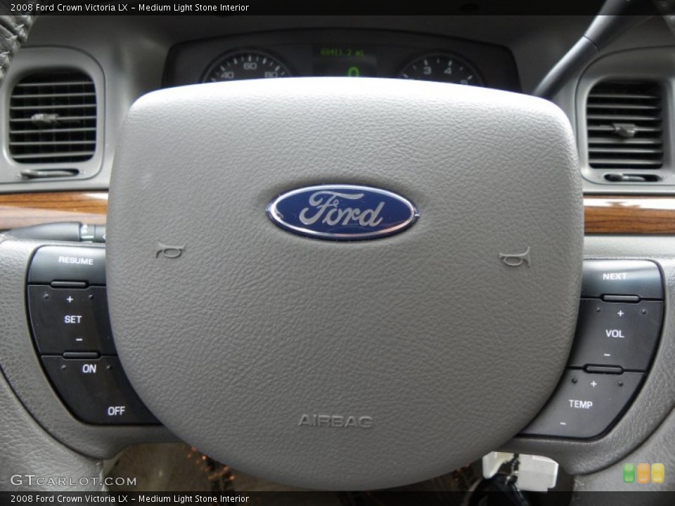 Medium Light Stone Interior Controls for the 2008 Ford Crown Victoria LX #57018954