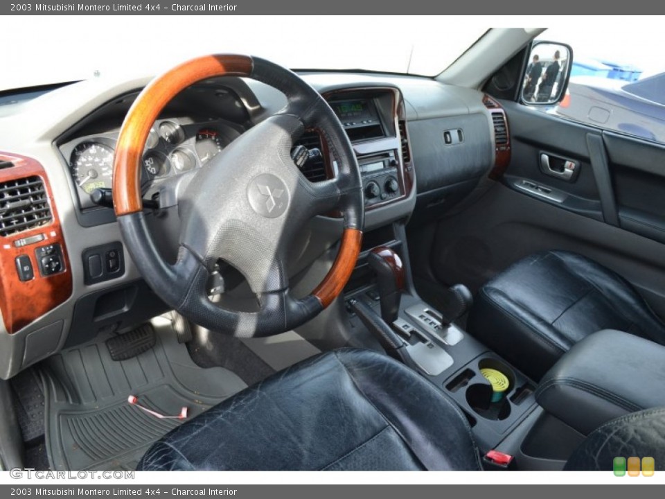 Charcoal Interior Prime Interior for the 2003 Mitsubishi Montero Limited 4x4 #57019880