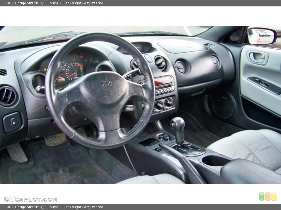 Black/Light Gray Interior Dashboard for the 2001 Dodge Stratus R/T Coupe #57021290