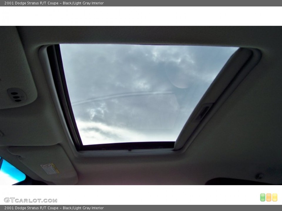 Black/Light Gray Interior Sunroof for the 2001 Dodge Stratus R/T Coupe #57021299