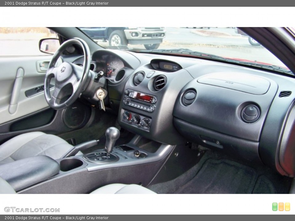 Black/Light Gray Interior Dashboard for the 2001 Dodge Stratus R/T Coupe #57021326
