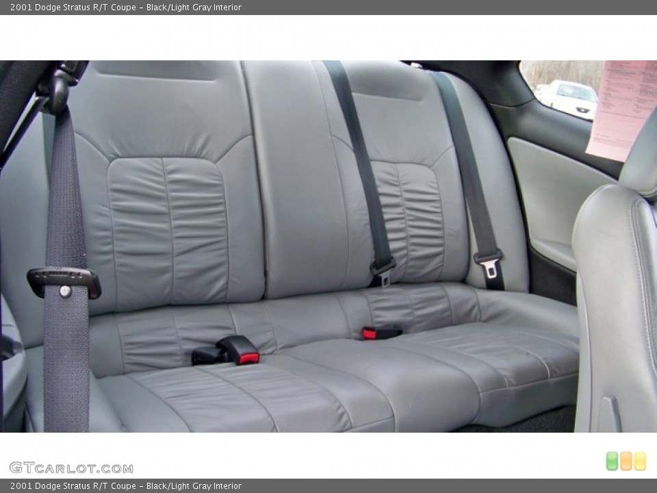 Black/Light Gray 2001 Dodge Stratus Interiors