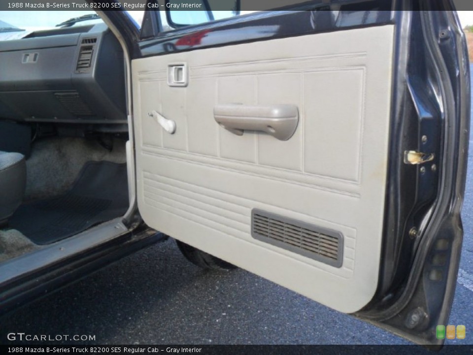 Gray Interior Door Panel for the 1988 Mazda B-Series Truck B2200 SE5 Regular Cab #57022908