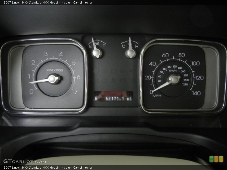 Medium Camel Interior Gauges for the 2007 Lincoln MKX  #57023252