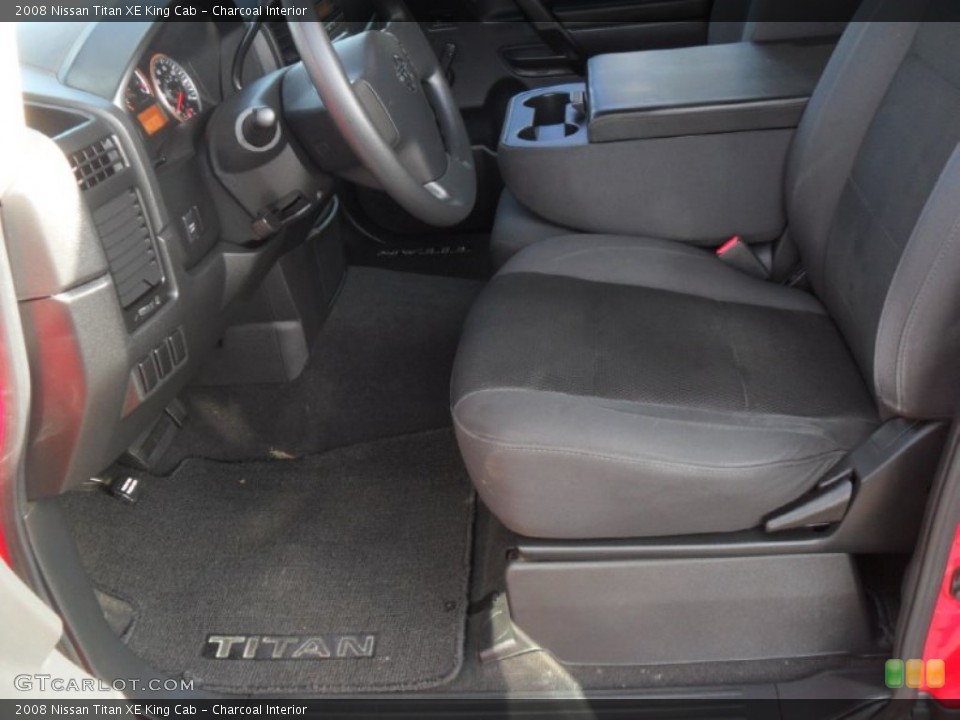 Charcoal Interior Photo for the 2008 Nissan Titan XE King Cab #57023741