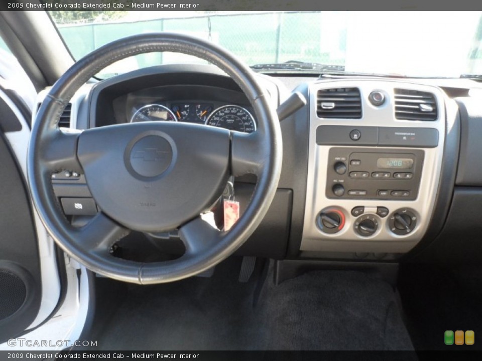 Medium Pewter Interior Dashboard for the 2009 Chevrolet Colorado Extended Cab #57026630