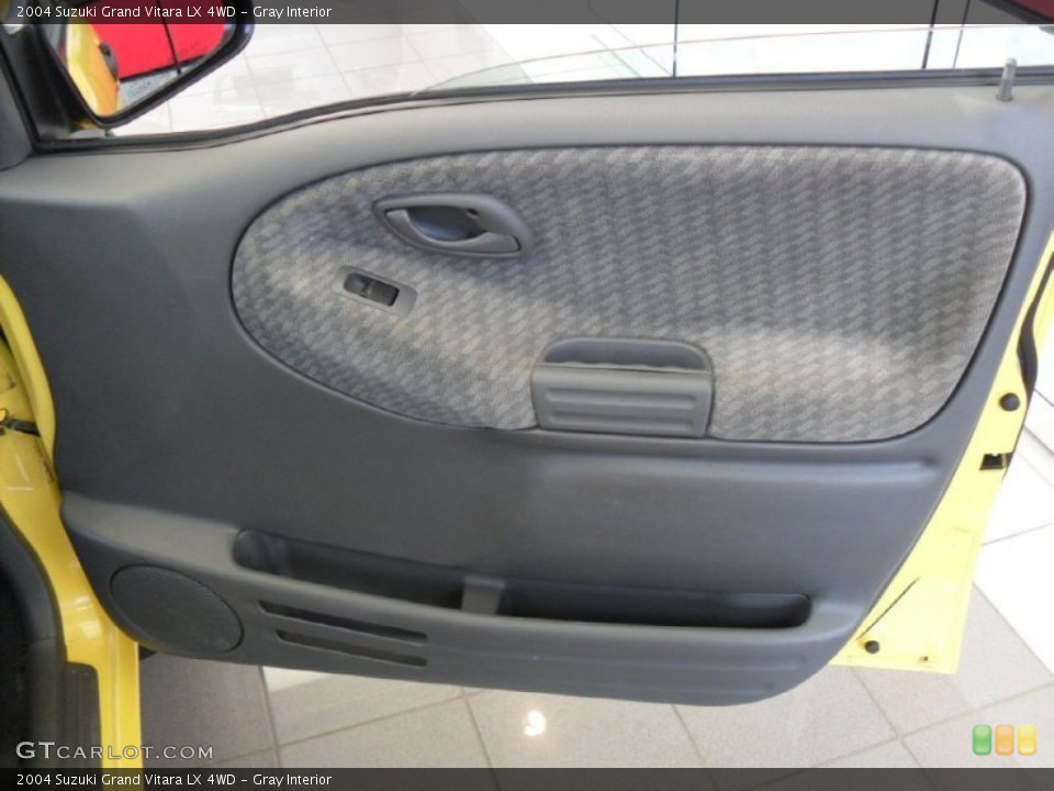 Gray Interior Door Panel for the 2004 Suzuki Grand Vitara LX 4WD #57027837